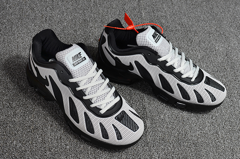 New Nike Air Max 96 Grey Black Shoes - Click Image to Close